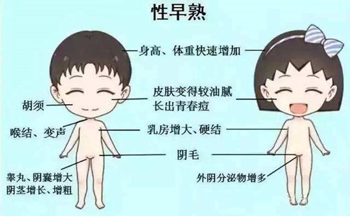 性早熟症状
